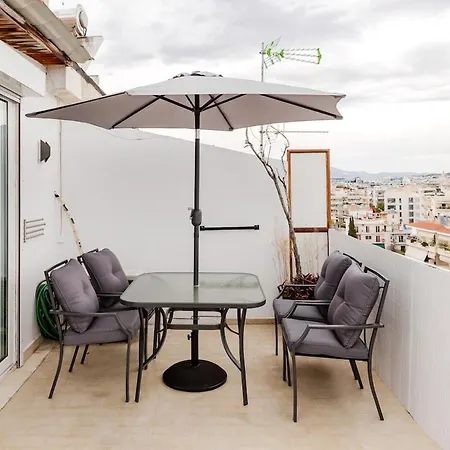 Apartment Delimare, Acropolis & Sea View Rooftop, Paleo Faliro